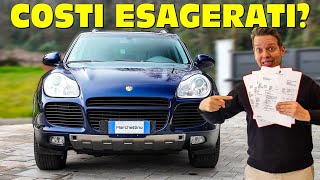 E un DEBITO su Ruote Gli ENORMI COSTI della Porsche Cayenne Turbo 😬 [upl. by Freytag]