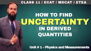 Uncertainty and its Calculationswith Solved Examples  Unit 1 Physics amp Measurements TP11 07 [upl. by Laehplar]