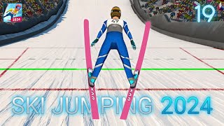 Ski Jumping 2024  Walka o koszulkę lidera 19 Sezon 2 [upl. by Rivy]