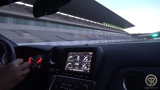 900hp Nissan GTR  OnBoard Ride on Track [upl. by Armmat33]