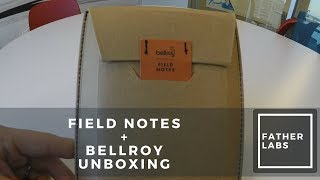 Field Notes  Bellroy Everyday Inspiration Unboxing [upl. by Llij]