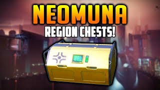 Destiny 2  All Neomuna Golden Chest Locations Region Chests [upl. by Eicart]