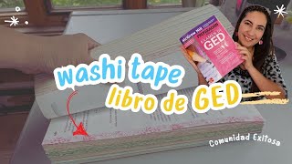 Marca las páginas del libro de GED súper fácil y hermoso 🌟 [upl. by Gardol521]