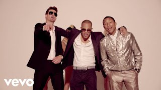 Robin Thicke  Blurred Lines ft TI Pharrell [upl. by Jerrol110]