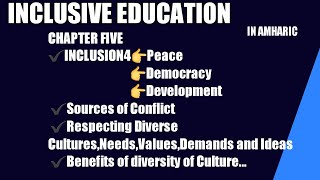 Inclusive Education Democracy Developmentinclusion democracy peace inclusiveeducation [upl. by Alodee]