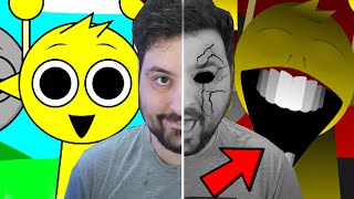 NUNCA jogue INCREDIBOX SPRUNKI HORROR GAMEé o jogo mais assustador que JÁ JOGUEI [upl. by Yllrebmik]