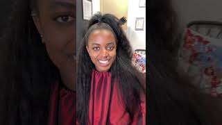 Styling Braidless Sew In for Teen [upl. by Eudoca766]