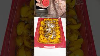 My mom taught me this easy dessert fall recipe easyrecipe dessert peach cake cooking [upl. by Ekenna531]