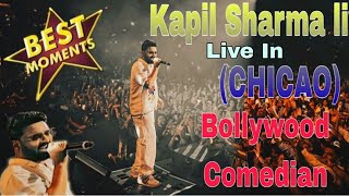 Kapil Sharma live Stage Performance in CHICAGOUsatorontocanadachicagokapilsharmashowenjoyBC [upl. by Itra]