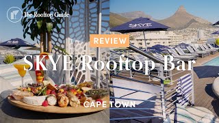 SKYE Rooftop Bar in Cape Town  Review [upl. by Vikki]