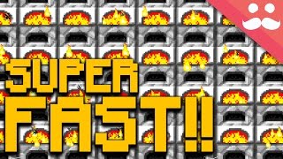 How to make FAST FURNACES in Minecraft [upl. by Wake]