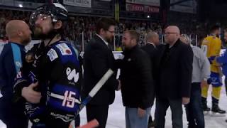 Highlights Deggendorfer SC vs Tilburg Trappers  Game 4 playoff finals Oberliga [upl. by Leaper]