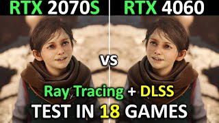 RTX 2070 SUPER vs RTX 4060  Test in 18 Games  1080p  1440p  The Ultimate Comparison 🔥  2024 [upl. by Innep205]