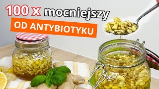 Przepis na syrop 100x MOCNIEJSZY od ANTYBIOTYKU [upl. by Nahor]