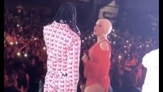 Offset Crashes Cardi B Performance At Rolling Out Begs For Forgiveness [upl. by Anitsirhcairam]