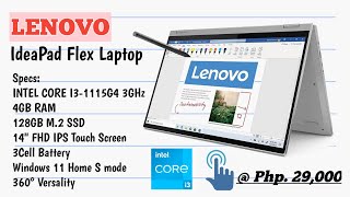 Lenovo IdeaPad Flex 5 14ITL05 i3 11th Gen 14quot IPS Touch Screen 4GB 128GB lenovo [upl. by Ahsimot105]