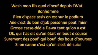 Sexion dassaut  Qui tas dit   Lyrics [upl. by Airbmak]