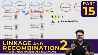 Mastering LINKAGE AND RECOMBINATIONPART 02  Principles of Inheritance and Variations  CLASS 15 [upl. by Piselli]