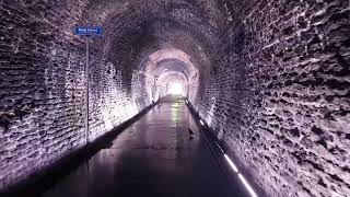 Walking south in the Brockville Railway Tunnel on its first open day of the season May 17 2024 [upl. by Tori821]