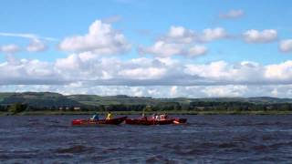 Cobble Boats River Tay Newburgh Fife Scotland August 18th [upl. by Bengt]