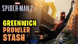 Greenwich Prowler Stash Guide  SpiderMan 2 [upl. by Ahseei]