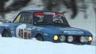 Kris Rosenberger  Tina Maria Moneho Lancia Fulvia HF  IQ Jänner Rallye 2006 [upl. by Gerti]