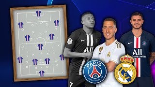 LÉQUIPE DU PSG POUR BATTRE LE REAL MADRID  PSG  REAL MADRID [upl. by Argile]