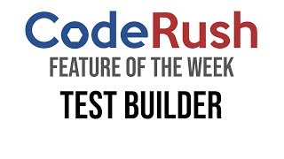 CodeRush FotW Test Builder [upl. by Uni]