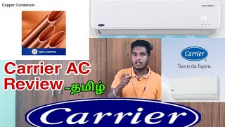 Carrier AC Full review in Tamil Best Non Inverter AC For this summer New Carrier Ac review in tamil [upl. by Cordle]