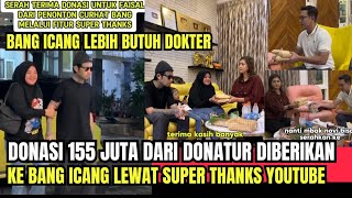 WAW 155 JUTA BANG ICANG PANTAS MENDAPATKANNYA BELIAU ORANG BAIK DAN KITA DOA KAN YG TERBAIK [upl. by Saenihp]