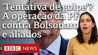 Bolsonaro exministros e aliados alvos da PF em investigação sobre tentativa de golpe [upl. by Nylkaj]