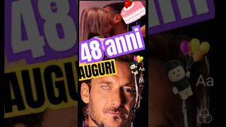 quotTotti in lacrime al 48º compleanno la dolcissima dedica della figlia Isabel commuove tutti” [upl. by Lait521]