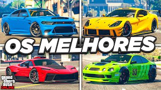 MELHORES CARROS QUE VOCÊ PRECISA TER NO GTA 5 ONLINE [upl. by Adnyl]