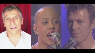 My Taratata  Nagui  David Bowie amp Gail Ann Dorsey quotUnder Pressurequot Live 1995 [upl. by Thomasa]