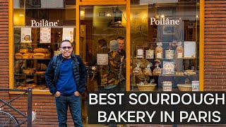 Tasting the Best Sourdough Bread in Paris France I My visit to Poilane Bakery I Food Vlog [upl. by Arocahs]