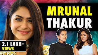 Mrunal Thakur opens up about Love Success Sita Ramam amp Body Shaming  Karishma Mehta  Ep 77 [upl. by Oremoh]