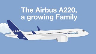 Get to know the Airbus A220 [upl. by Aedrahs161]