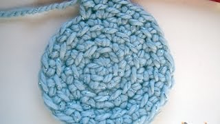 How to Crochet Linked Double Crochets in a Spiral [upl. by Suidaht]