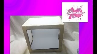 DIYComment faire une boîte à lumière [upl. by Einehpets]