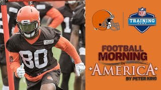 Cleveland Browns Training Camp Jarvis Landry says Browns building something special [upl. by Issirk592]