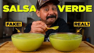 SALSA FALSA Exposing the FAKE Salsa de Aguacate Recipe [upl. by Uok]