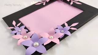 Photo Frame Making At home DIY Photo FrameEasy Picture Frame DIY How To Make Photo Frame At Home [upl. by Oguh]