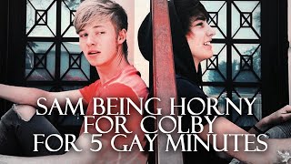 Sam being horny for Colby for 5 gay minutes [upl. by Eelatsyrc]