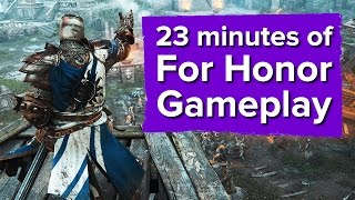 23 minutes of For Honor Gameplay Closed Alpha [upl. by Crandell]