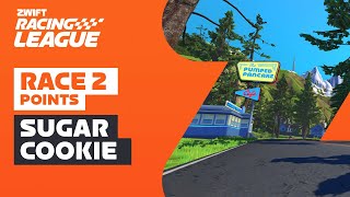 Zwift Racing League  Race 2  Sugar Cookie Points Race [upl. by Sykes]