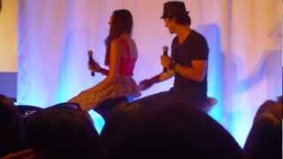 BloodyNightCon Ian Somerhalder and Nina Dobrev video 1 [upl. by Sammy]