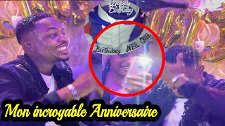 Mon incroyable Anniversaire Esthetique Mouana mets le show 🎉🍾🎁🙏😃 [upl. by Adamok]