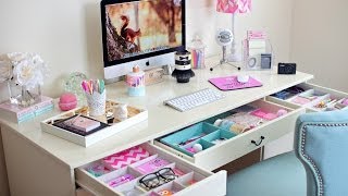 Desk Organization Ideas  How To Organize Your Desk [upl. by Anaxor]