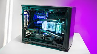 Watercooling the Cooler Master NR200P [upl. by Ylsew]