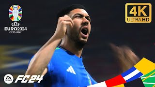 FC 24  ITALY VS ALBANIA  GROUP STAGE  EUFA EURO 2024 4K [upl. by Wymore]